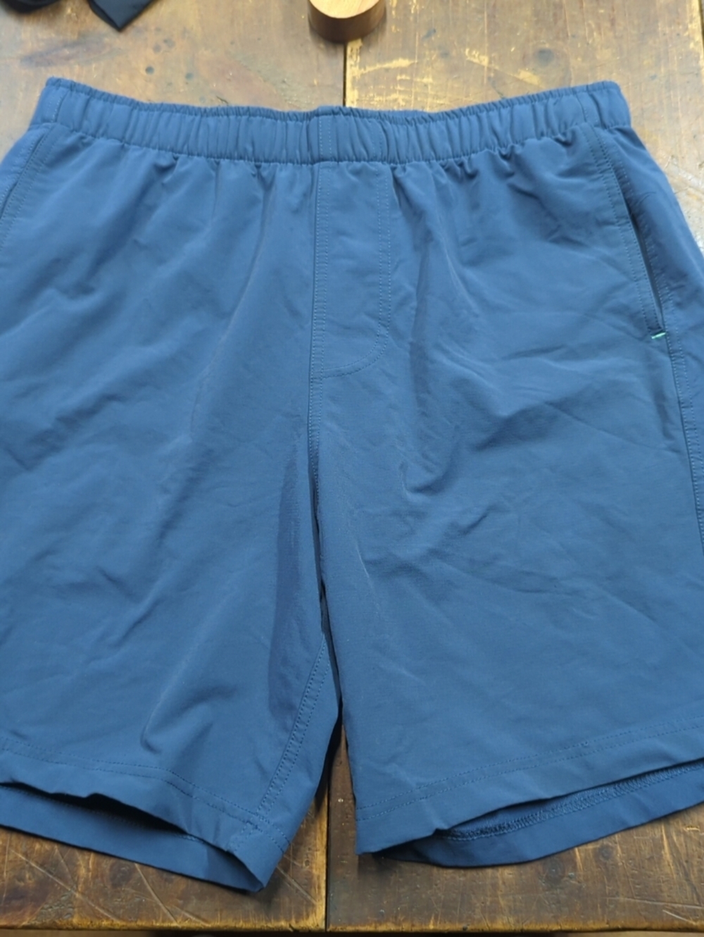 Myles Men's Performance Athletic Shorts - Blue